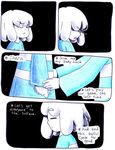  aftertale ambiguous_gender angry black_background chara_(undertale) clothing comic dialogue english_text human loverofpiggies mammal protagonist_(undertale) simple_background text undertale video_games 