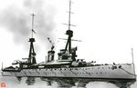  error_(errorless) military monochrome original royal_navy ship smoke warship water world_war_i 