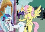  ahegao anthro areola big_breasts blush breast_squish breasts cum cutie_mark dickgirl dickgirl/female dock drooling duo_focus equine female fluttershy_(mlp) friendship_is_magic fucked_silly group hair half-closed_eyes horn horngasm horse huge_breasts intersex intersex/female invalid_tag looking_pleasured magic makeup mammal mascara mascara_tears my_little_pony nude open_mouth outside pegasus penetration penis pink_hair pony poprocks public purple_hair rarity_(mlp) running_makeup saliva sex smile sweat tail_grab tongue tongue_out tree waverun wings 