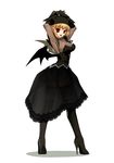  bat_wings demon_girl dress mabinogi succubus succubus_(mabinogi) wings 