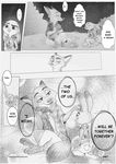  anthro canine clothed clothing comic disney duo english_text female flower fox judy_hopps lagomorph male mammal nick_wilde plant rabbit rem289 speech_bubble star text zootopia 