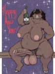  2019 alcohol areola balls belly beverage big_balls big_breasts big_penis boar breasts dickgirl digital_drawing_(artwork) digital_media_(artwork) erection fur geier hair huge_balls huge_breasts huge_penis humanoid_penis intersex looking_at_viewer mammal nipples nude overweight penis porcine precum simple_background smegma smile solo thick_thighs tusks vein veiny_penis voluptuous wide_hips 