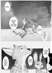  anthro canine clothed clothing comic disney duo english_text female fox judy_hopps lagomorph male mammal nick_wilde rabbit rem289 speech_bubble star text zootopia 