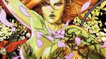  1girl bare_shoulders breasts cleavage dc_comics green_eyes large_breasts long_hair poison_ivy 