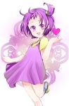  bad_id bad_pixiv_id highres kurabayashi ojamajo_doremi purple_eyes purple_hair purple_skirt segawa_onpu short_hair skirt solo 