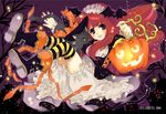  cat halloween tagme thigh-highs yui 