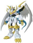  00s armor bandai claws creature digimon digimon_(creature) digimon_adventure_02 dragon fangs full_armor imperialdramon imperialdramon_paladin_mode monster muscle no_humans official_art scan tail wings 