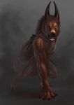  canine hooves horn latex_(artist) mammal were werewolf wolf 