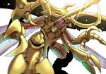  armor bandai claws digimon full_armor herculeskabuterimon highres horns insect male_focus monster no_humans solo tail wings 