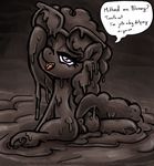  anus dirty earth_pony english_text equine eyewear female friendship_is_magic glasses horse mammal messy mud my_little_pony nude pink_eyes pony pussy saliva smudgeproof text young 
