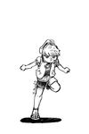  70_seas clothing female latchkey_kingdom monochrome neil nikol_mimagi p5ych scar shadow simple_background white_background yuman 