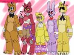  a-world-of-fun_(artist) animatronic avian bear bird bonnie_(fnaf) canine chica_(fnaf) chicken digital_media_(artwork) eye_patch eyewear five_nights_at_freddy&#039;s fox foxy_(fnaf) freddy_(fnaf) glowing glowing_eyes golden_freddy_(fnaf) hat hook lagomorph machine mammal rabbit robot top_hat video_games 