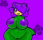  big_breasts breasts female flarvialet flora_fauna huge_breasts humanoid mysticalheroofdarkness navel nipples not_furry open_mouth plant pussy simple_background solo thick_thighs wide_hips 