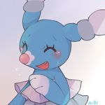  blue_body blush brionne crying cute fangs mammal marine nintendo pinniped pok&eacute;mon seal smile solo tears video_games wolfwithribbon 