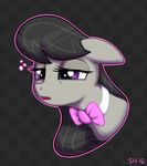  black_hair collar earth_pony equine female friendship_is_magic hair half-closed_eyes horse mammal my_little_pony octavia_(mlp) open_mouth pony purple_eyes solo sorcerushorserus tired 