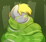  bound coiling derpy_hooves_(mlp) equine female fluffyxai friendship_is_magic horse hypnosis mammal mind_control my_little_pony pony reptile scalie snake temakixai wrapped xaigatomon xaipony_(artist) 