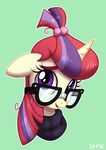  2016 clothing equine eyewear female friendship_is_magic glasses horn mammal moondancer_(mlp) my_little_pony purple_eyes solo sorcerushorserus sweater unicorn 