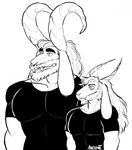  ancientbot asgore_dreemurr asriel_dreemurr beard boss_monster caprine duo facial_hair fangs goat horn long_ears mammal undertale video_games 