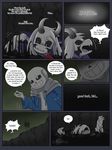  &lt;3 asphyxiation asriel_dreemurr bone caprine comic dialogue drowning goat god_of_hyperdeath male mammal sans_(undertale) skeleton taggen96_(artist) undertale video_games 