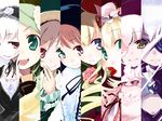  barasuishou group hina_ichigo kanaria kirakishou rozen_maiden shinku souseiseki suigintou suiseiseki 