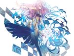  blue_eyes megurine_luka pink_hair plastick vocaloid 