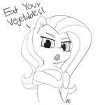  crossed_arms english_text equine female fluttershy_(mlp) friendship_is_magic hair half-closed_eyes mammal my_little_pony open_mouth pabbley pegasus simple_background sketch solo teeth text tongue white_background wings 