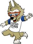  anthro balls blue_eyes bottomless brown_fur canine casual clothed clothing edit eyewear fifa flaccid fur goggles male mammal mascot nude penis russia russian soccer solo sport strudae_(artist) wolf world_cup zabivaka 