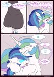  2016 animal_genitalia balls body_swap comic cum dark_genitals duo english_text equine female friendship_is_magic horn incest kanashiipanda male mammal my_little_pony possession princess_celestia_(mlp) princess_luna_(mlp) sex shining_armor_(mlp) text unicorn winged_unicorn wings 