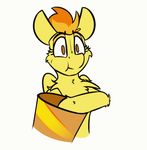  animated chest_tuft chewing eating equine food friendship_is_magic mammal my_little_pony open_mouth pegasus popcorn ralekarts simple_background solo spitfire_(mlp) tuft white_background wings wonderbolts_(mlp) 