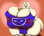  big_breasts breasts caprine curves dawnrn goat huge_breasts hyper hyper_breasts mammal milk toriel undertale video_games 