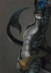  anthro fish latex_(artist) male marine shark 