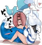  &lt;3 2016 anthro anthrofied big_breasts blush boob_hat bottomless breasts censored clothed clothing cum cum_in_pussy cum_inside duo eyes_closed female hand_on_head hug human ineffective_censorship internal interspecies japanese_text male male/female mammal nintendo penis pok&eacute;mon pok&eacute;philia primarina simple_background smile text vein veiny_penis video_games white_background にしくんsp 