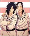  2boys male multiple_boys naruto senju_hashirama uchiha_madara yaoi 