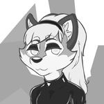  arctic assassin bloodmoney canine catsuit_(disambiguation) female fox lilly_raposa lilly_strange_fox mammal rubber 