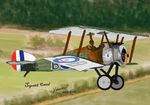  2013 aircraft airplane artist_request biplane military original sopwith_camel world_war_i 