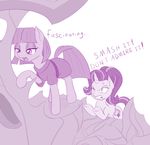  2016 angry clothed clothing cutie_mark dialogue dstears duo earth_pony english_text equine female feral friendship_is_magic hair half-closed_eyes hooves horn horse long_hair mammal maud_pie_(mlp) my_little_pony open_mouth pony starlight_glimmer_(mlp) text unicorn 