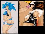  angelbreed blush butt clothing duo male mammal penis shadow_the_hedgehog sonic_(series) sonic_the_hedgehog 