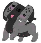  canine dog kyamee mammal nintendo nintendo_switch switch_dog video_games 