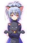  animal_ears black_cat cat cat_ears darker_than_black mao_(darker_than_black) shiumai solo teardrop yin 