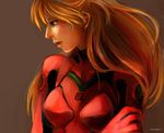  bad_id bad_pixiv_id blue_eyes holding_arm long_hair neon_genesis_evangelion plugsuit realistic red_hair solo souryuu_asuka_langley tsuyomaru 