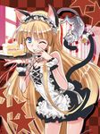  animal_ears cat_ears copyright_request solo tail waitress youta 