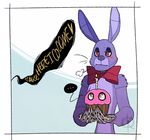  2015 animatronic bonnie_(fnaf) cupcake_(fnaf) five_nights_at_freddy&#039;s lagomorph leeffi machine mammal rabbit robot video_games 