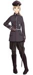  belt blonde_hair blue_eyes boots gloves hat military military_uniform neosoen original solo uniform world_war_i 