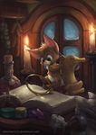  anthro bat candle cute cute-fangs featureless_crotch mammal nude parchment pawpads reading silverfox5213 sitting spellbook writing_(disambiguation) 