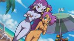  areola beach blue_eyes bracelet breasts detailed_background duo_focus ear_piercing edit genie group hair human jewelry looking_at_viewer mammal navel nipples not_furry nude nude_edit open_mouth outside piercing purple_hair purple_skin pussy red_eyes risky_boots sea seaside shantae shantae_(series) smile tinkerbat tongue umbrella unknown_artist video_games water wide_hips yellow_eyes 