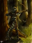  aquaticas argonian armor australian_water_dragon bow digital_media_(artwork) hi_res male reptile scalie solo standing the_elder_scrolls video_games 