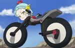  bokyami_(heybot!) ground_vehicle haruyama_kazunori heybot! motor_vehicle motorcycle 