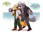  anthro canine eclipsewolf fox fox_mccloud male mammal nintendo star_fox star_fox_the_animated_series video_games wolf wolf_o&#039;donnell 