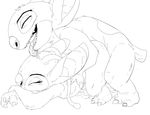  all_fours angel_(lilo_and_stitch) disney doggystyle experiment female from_behind_position licking lilo_and_stitch male male/female pussy_juice saliva sex stitch tongue tongue_out torinsangel 
