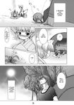  animal_humanoid badhand black_and_white blush campfire canine clothing comic cute english_text female fish flower fox fox_humanoid human humanoid loli male mammal marine monochrome plant sun text tree young 